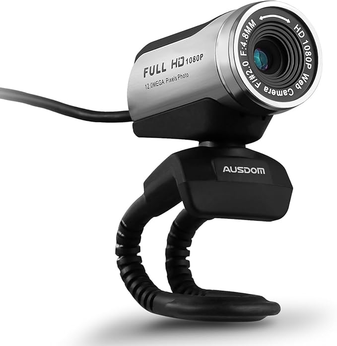 Ausdom AW615 1080p Webcam – Best for Streamers on a Budget